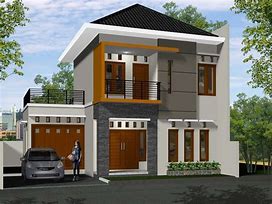 Model Rumah Minimalis Dua Lantai